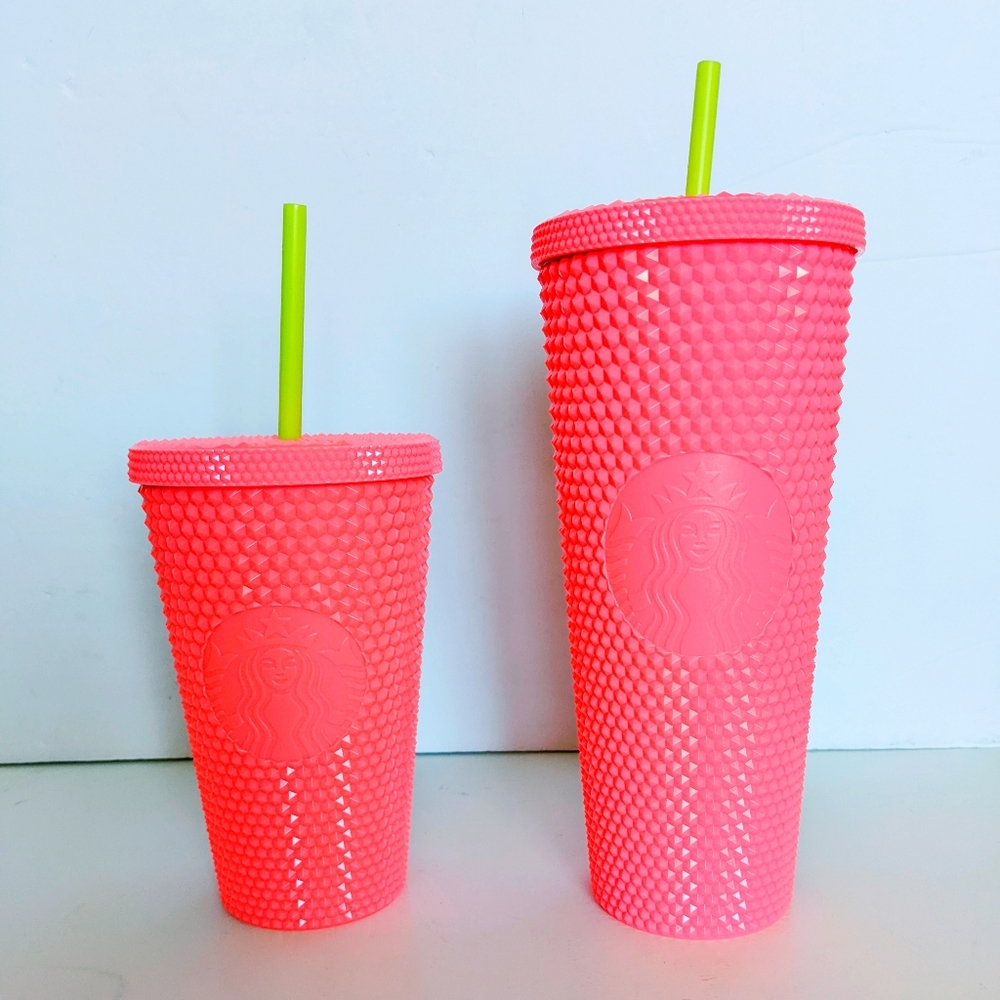 Starbucks Dragonfruit Studded Bling Tumbler Venti 24oz ONLY Summer 2022